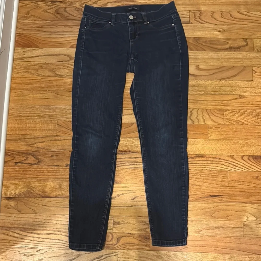 White House Black Market Skinny Jeans Dark Blue size‎ XS